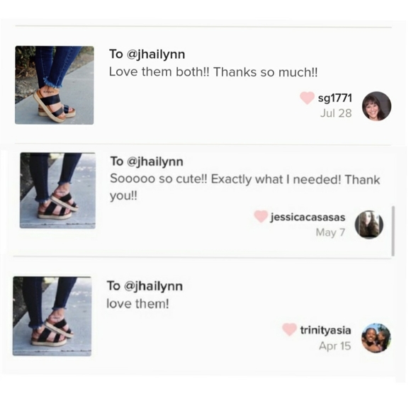 Black Espadrille Slide Sandal - Picture 2 of 9